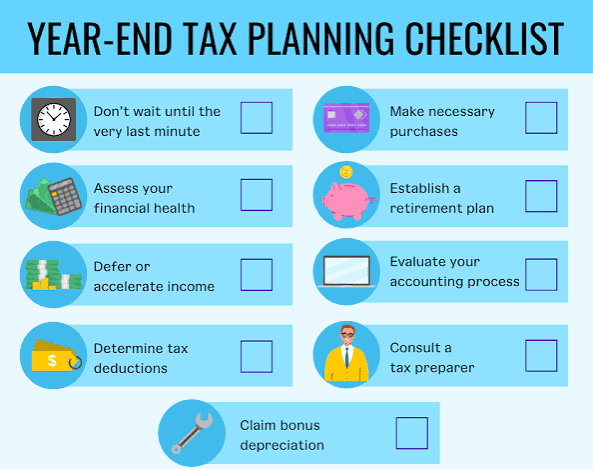 year-end tax preparation checklist
