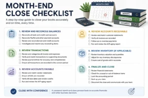 Month-End Close Checklist