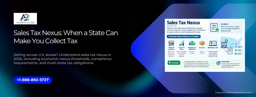Sales Tax Nexus: When a State Can Make You Collect Tax