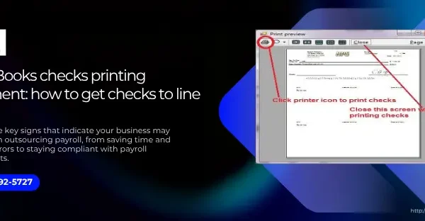 QuickBooks Check Printing Alignment