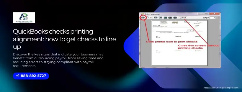 QuickBooks checks printing alignment: how to get checks to line up