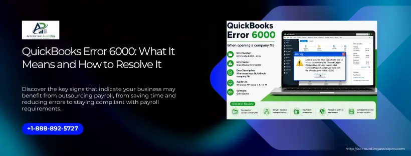 QuickBooks Error 6000: What It Means and How to Resolve It