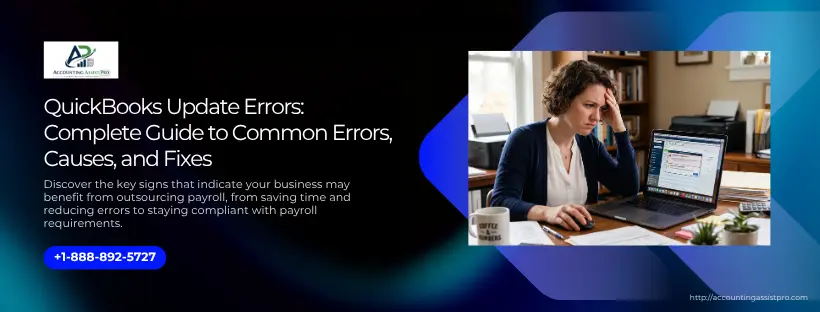 QuickBooks Update Errors: Complete Guide to Common Errors, Causes, and Fixes