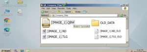 Restore the Backup Correctly