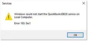 Error 193