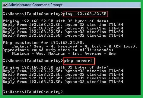 Ping the Server
