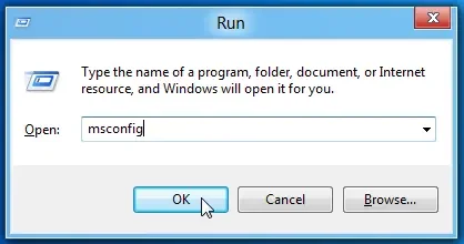 msconfig (Windows + R)
