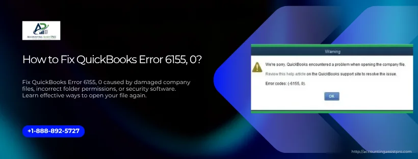 How to Fix QuickBooks Error 6155, 0?