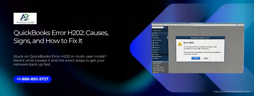 QuickBooks Error H202: Causes, Signs, and How to Fix It