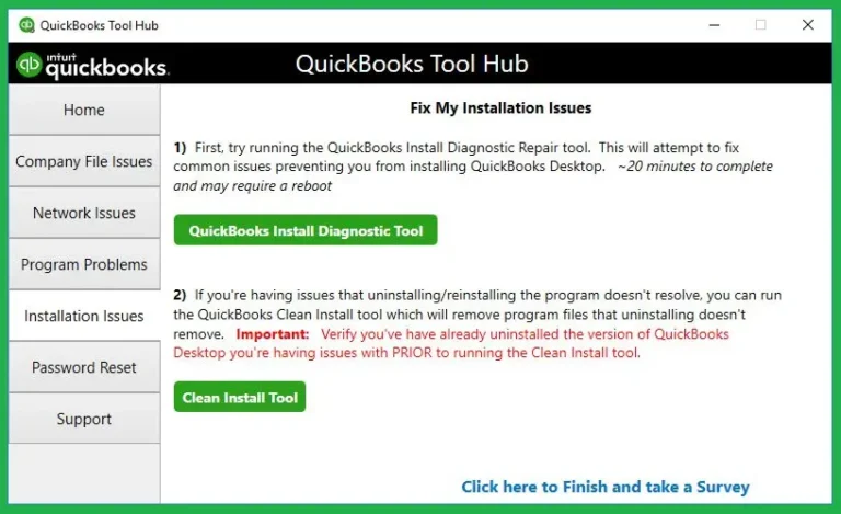 quickBooks install diagnostic tool