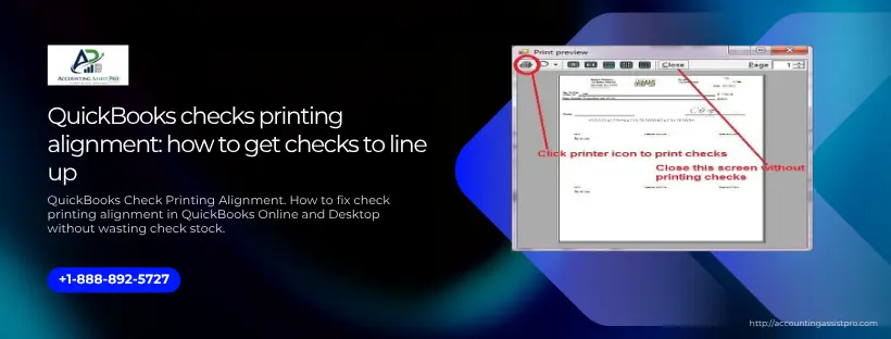 QuickBooks checks printing alignment: how to get checks to line up