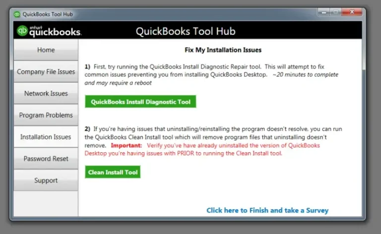 Install QuickBooks Diagnostic Tool
