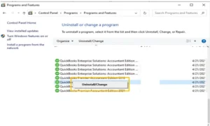 uninstall quickbooks desktop error 12038