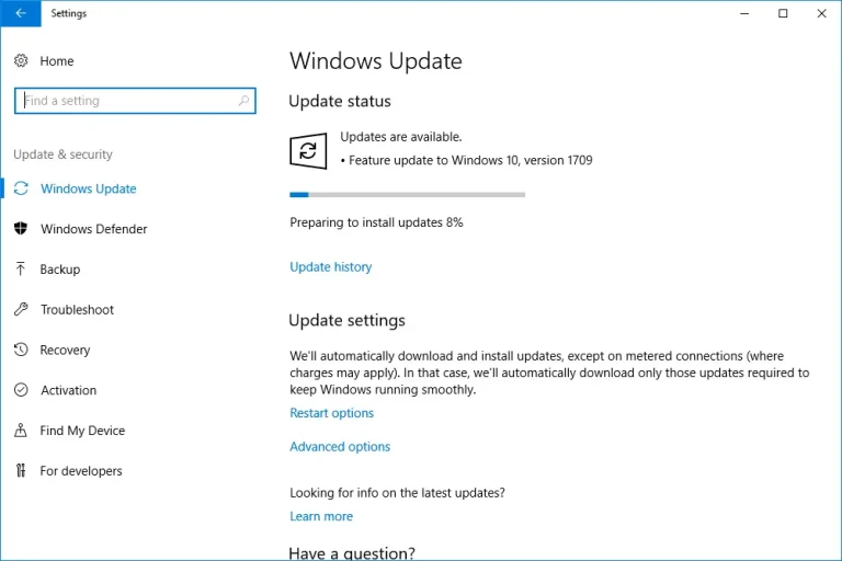 Update Windows