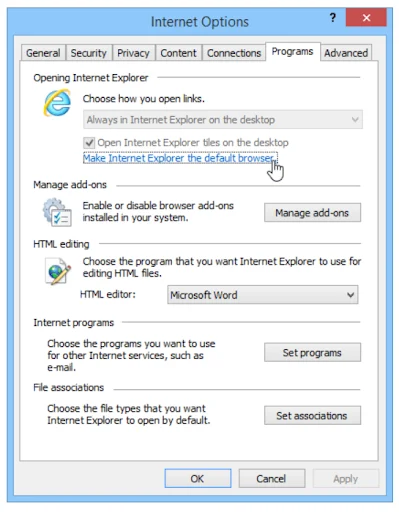 Check Your Internet Connection