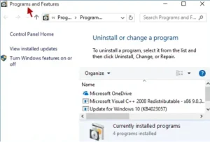 clean installation and update