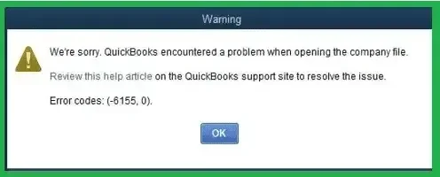 QuickBooks Error 6155 0