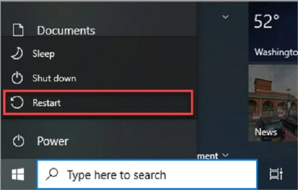 Restart Your Computer
