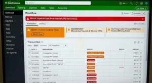 tax filing problems in QuickBooks