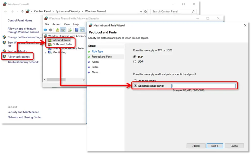 Configure QuickBooks Firewall and Security Exceptions

