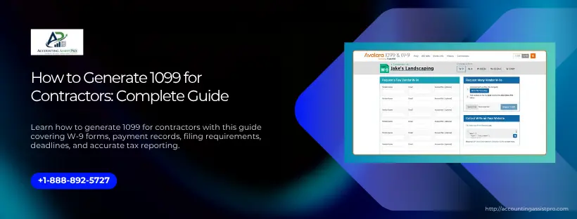 How to Generate 1099 for Contractors: Complete Guide