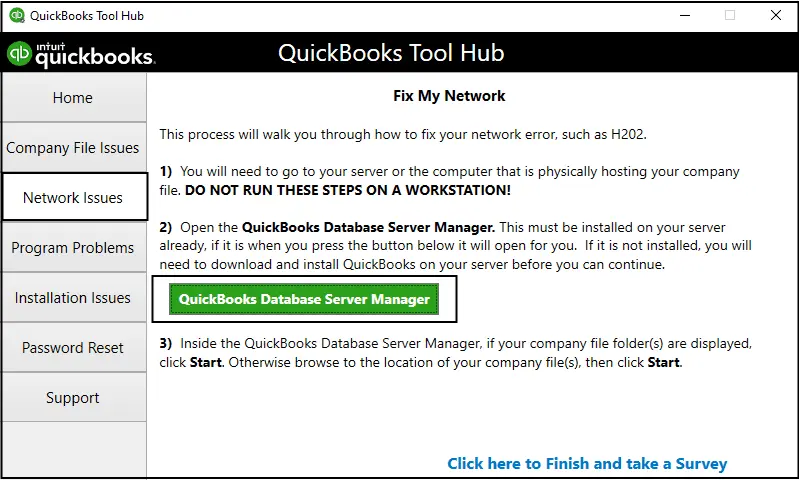 Check the Network Connection