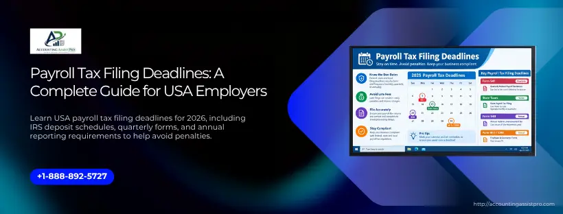 Payroll Tax Filing Deadlines