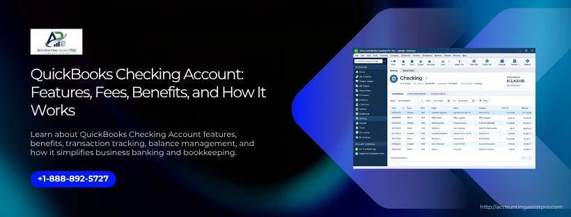 QuickBooks Checking Account