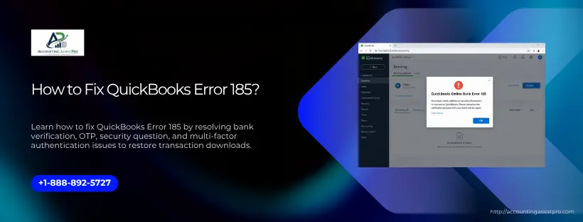 QuickBooks Error 185